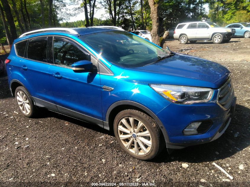 2017 FORD ESCAPE TITANIUM - 1FMCU9J9XHUD35835