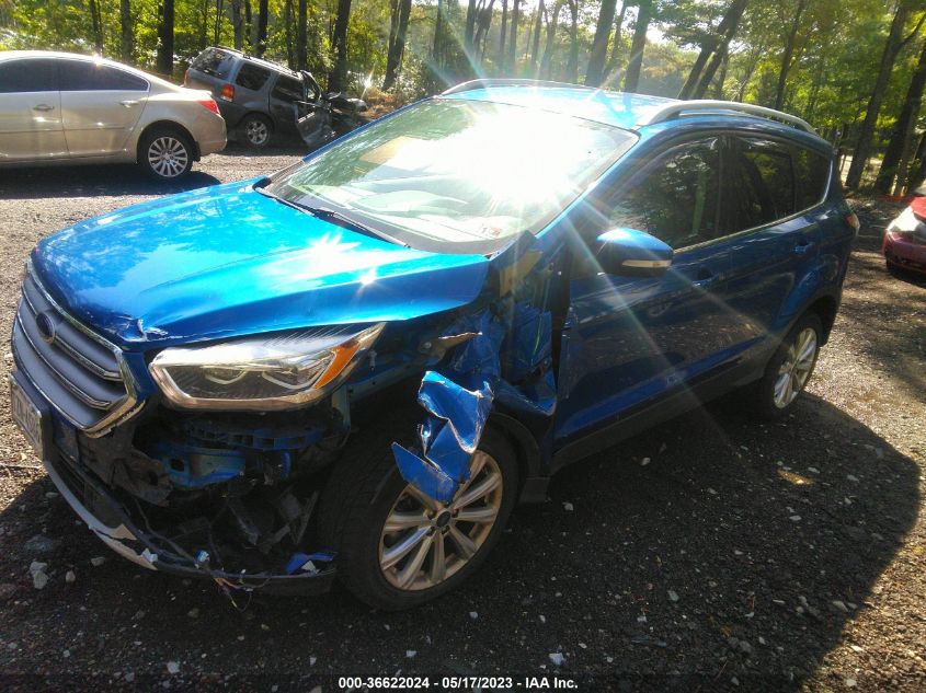 2017 FORD ESCAPE TITANIUM - 1FMCU9J9XHUD35835