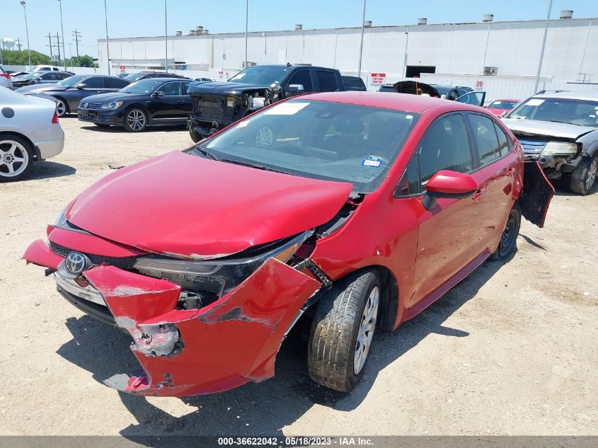 2020 TOYOTA COROLLA LE - JTDEPRAE7LJ087491