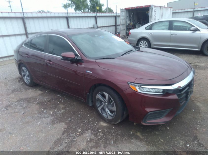 2019 HONDA INSIGHT EX - 19XZE4F50KE027910