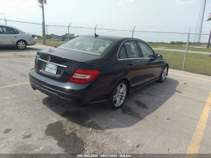 2013 MERCEDES-BENZ C-CLASS C 250 - WDDGF4HB0DR269021