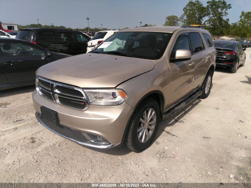 2014 DODGE DURANGO SXT - 1C4RDJAG4EC595180