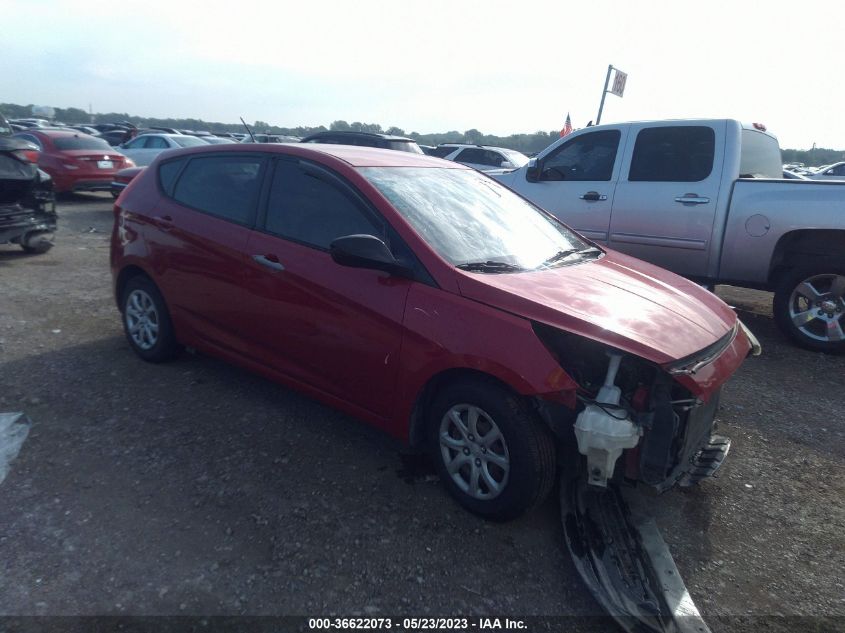 2013 HYUNDAI ACCENT GS - KMHCT5AE8DU100711