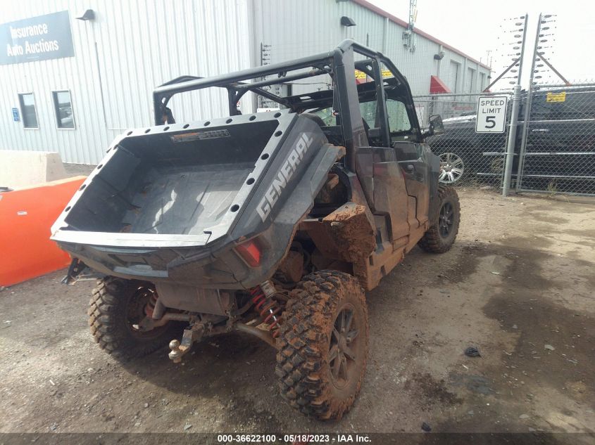 2021 POLARIS GENERAL XP 4 1000 DELUXE - 3NSGMD995MH651761