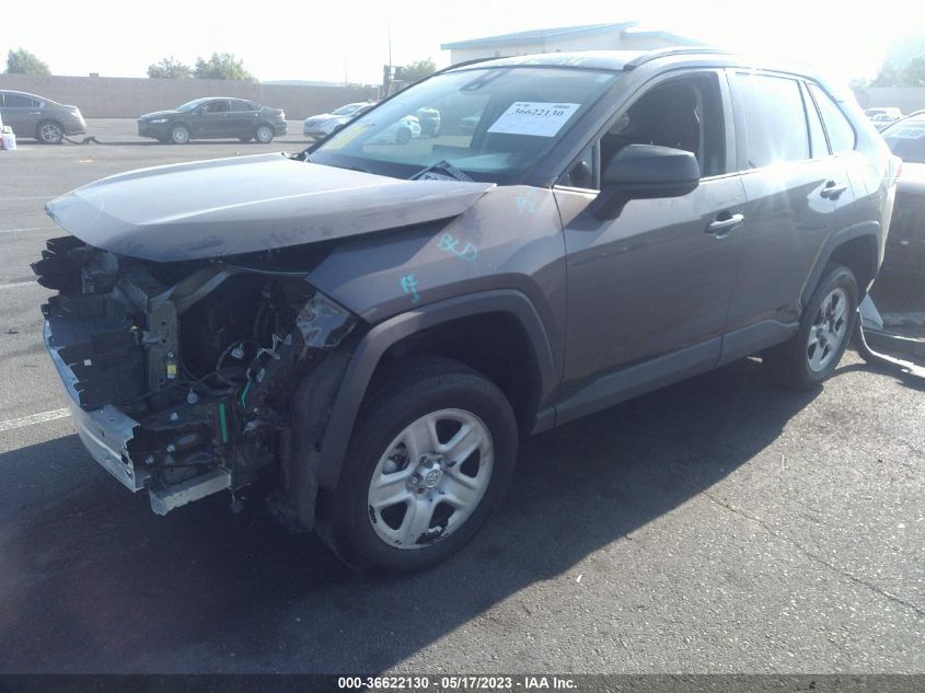 2021 TOYOTA RAV4 LE - 2T3F1RFV8MW199380