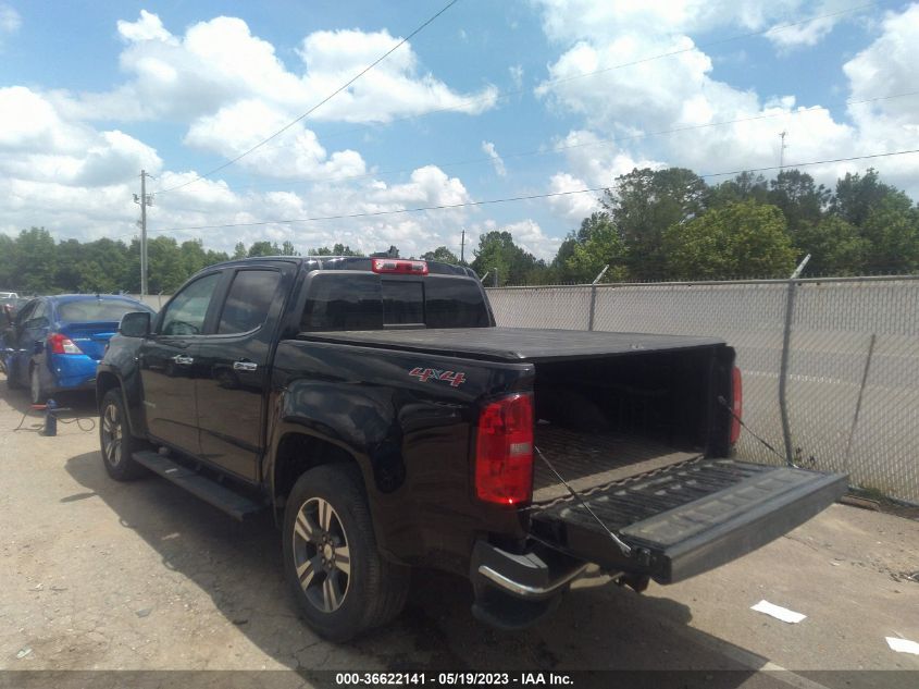 2016 CHEVROLET COLORADO 4WD LT - 1GCPTCE1XG1322044