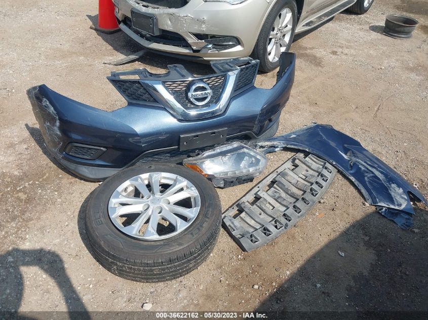 2016 NISSAN ROGUE SV - KNMAT2MV3GP732900