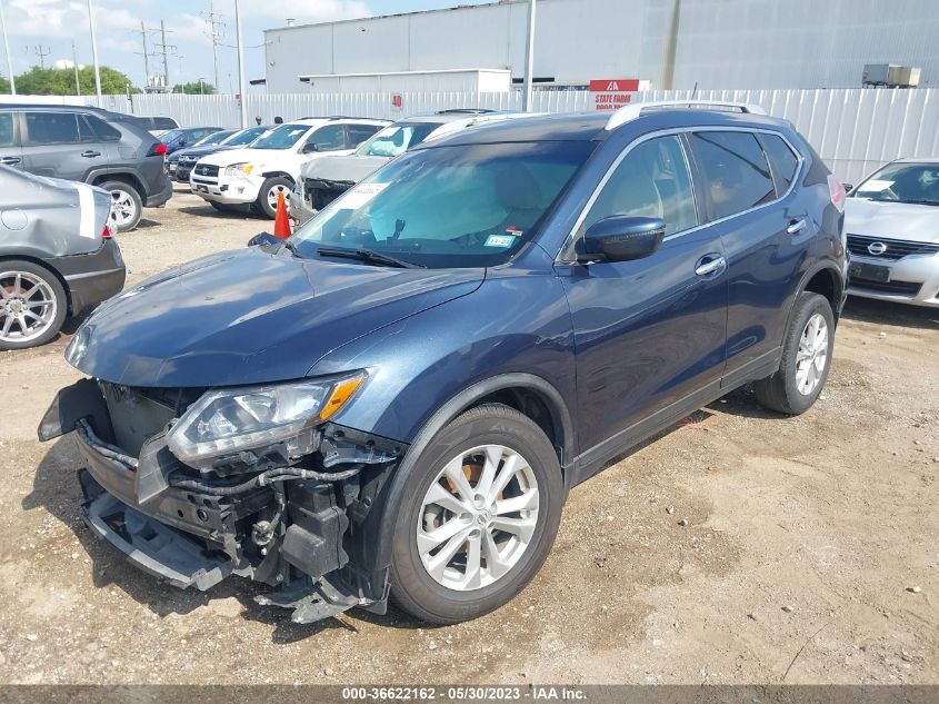 2016 NISSAN ROGUE SV - KNMAT2MV3GP732900