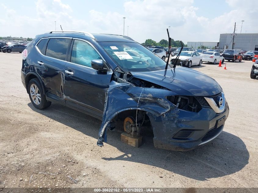 2016 NISSAN ROGUE SV - KNMAT2MV3GP732900