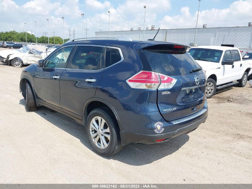 2016 NISSAN ROGUE SV - KNMAT2MV3GP732900