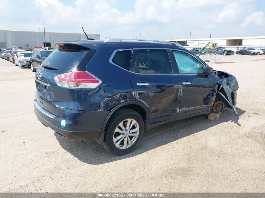 2016 NISSAN ROGUE SV - KNMAT2MV3GP732900