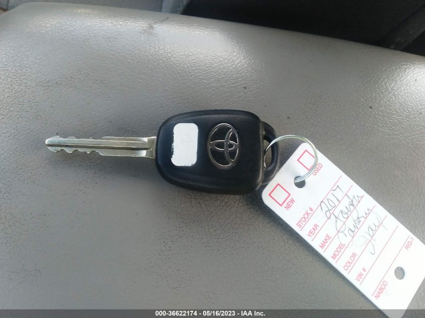 2017 TOYOTA CAMRY SE - 4T1BF1FK8HU761137