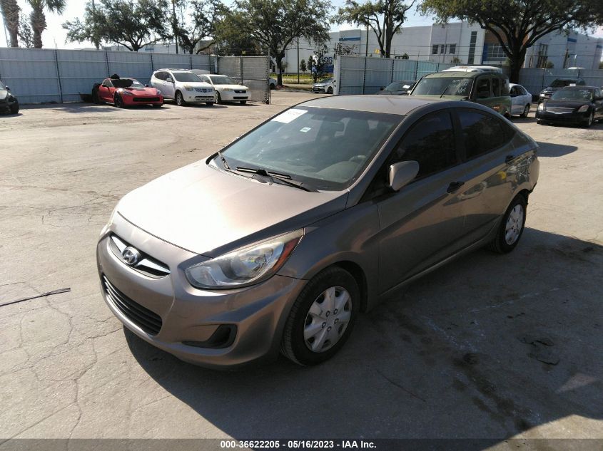 2013 HYUNDAI ACCENT GLS - KMHCT4AE3DU532018