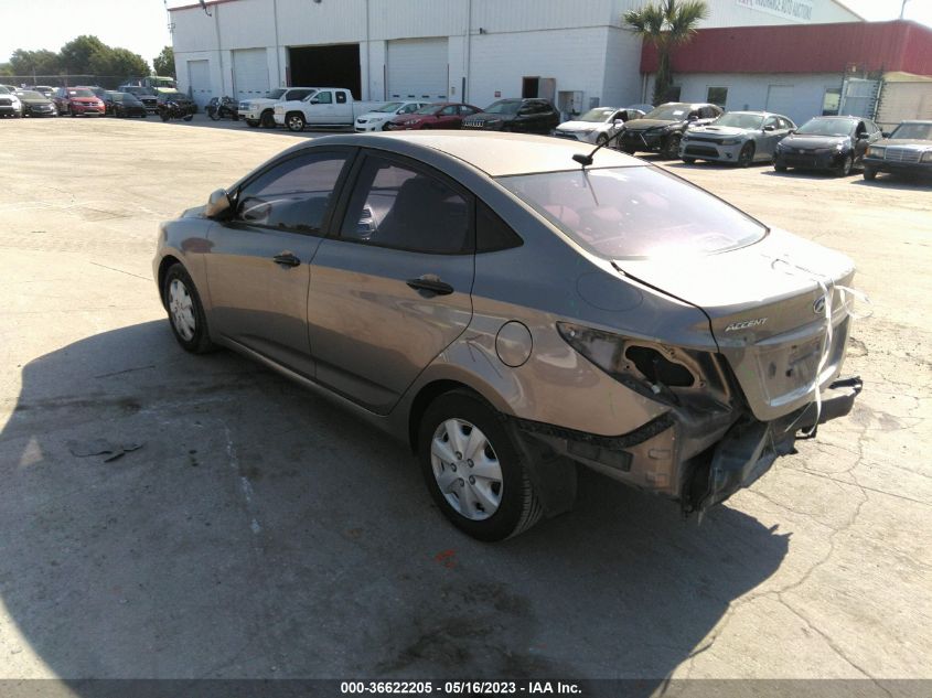 2013 HYUNDAI ACCENT GLS - KMHCT4AE3DU532018