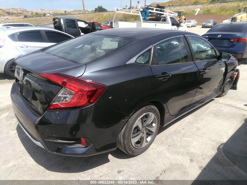 VIN 2HGFC2F67KH513738 2019 HONDA CIVIC SEDAN LX