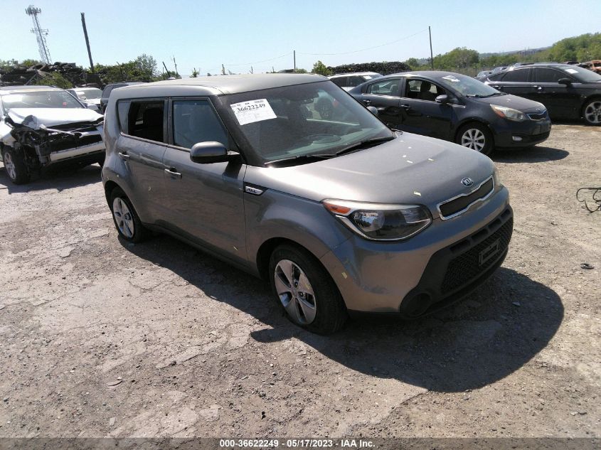 2015 KIA SOUL BASE - KNDJN2A23F7235073