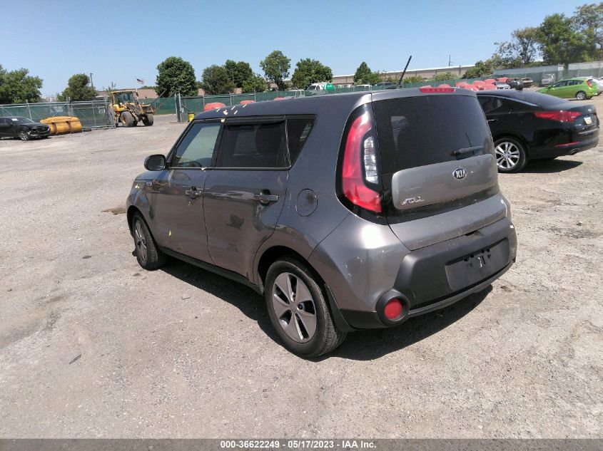 2015 KIA SOUL BASE - KNDJN2A23F7235073