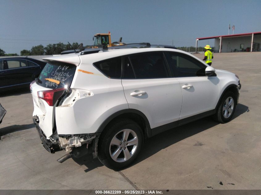 2013 TOYOTA RAV4 XLE - JTMWFREV7D5002452