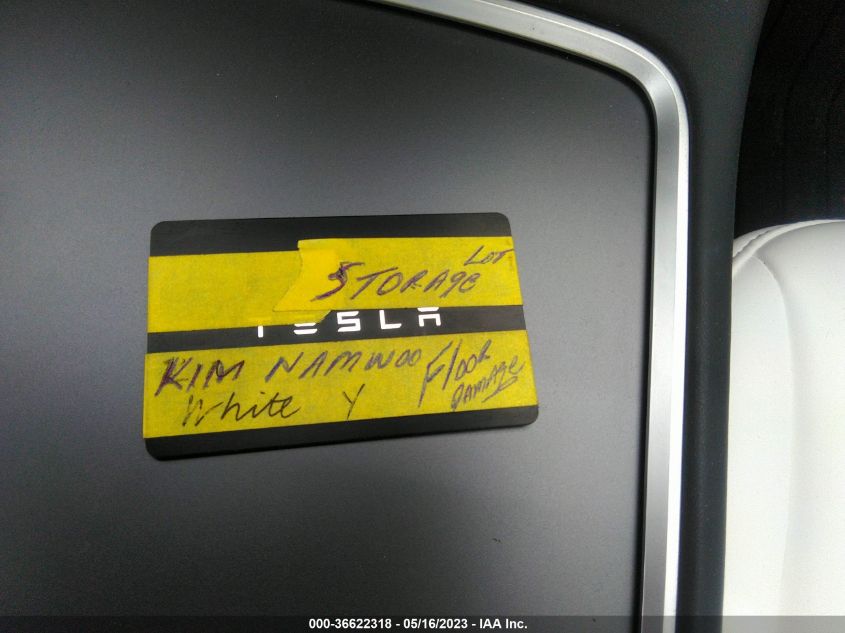 2022 TESLA MODEL Y LONG RANGE - 7SAYGDEE0NF445196
