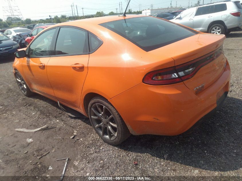 2014 DODGE DART SXT - 1C3CDFBB7ED702744