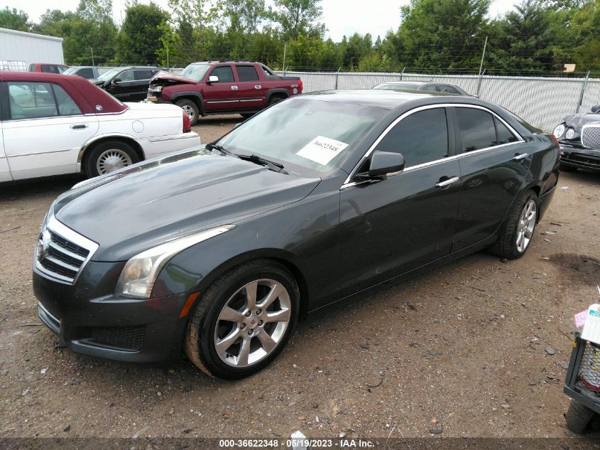 2014 CADILLAC ATS LUXURY RWD - 1G6AB5RA7E0148714