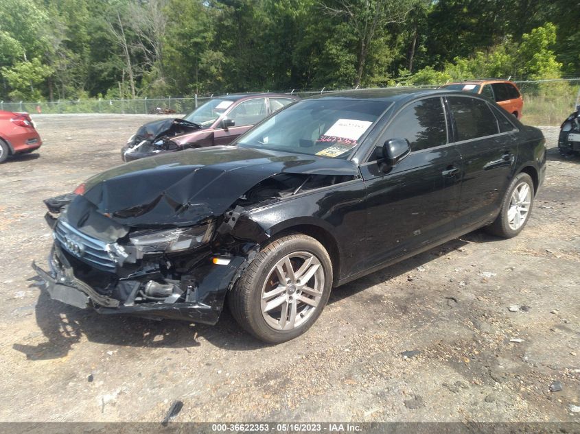 2017 AUDI A4 ULTRA PREMIUM - WAUGMAF40HN049858
