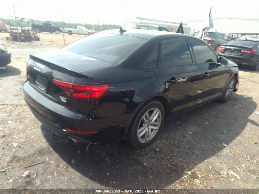 2017 AUDI A4 ULTRA PREMIUM - WAUGMAF40HN049858