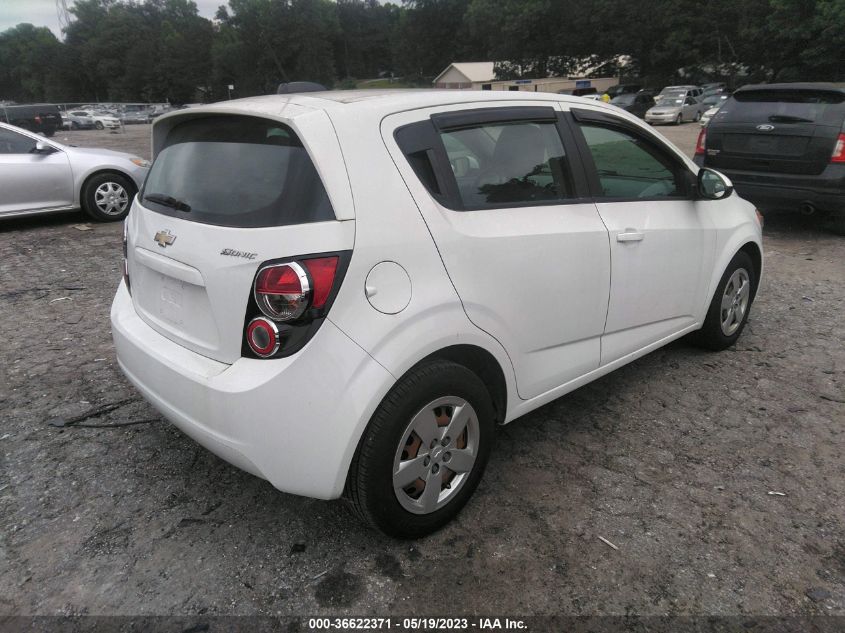 2015 CHEVROLET SONIC LS - 1G1JA6SH5F4188290