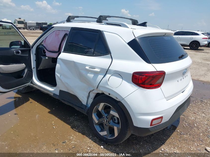 2022 HYUNDAI VENUE SEL - KMHRC8A3XNU208968