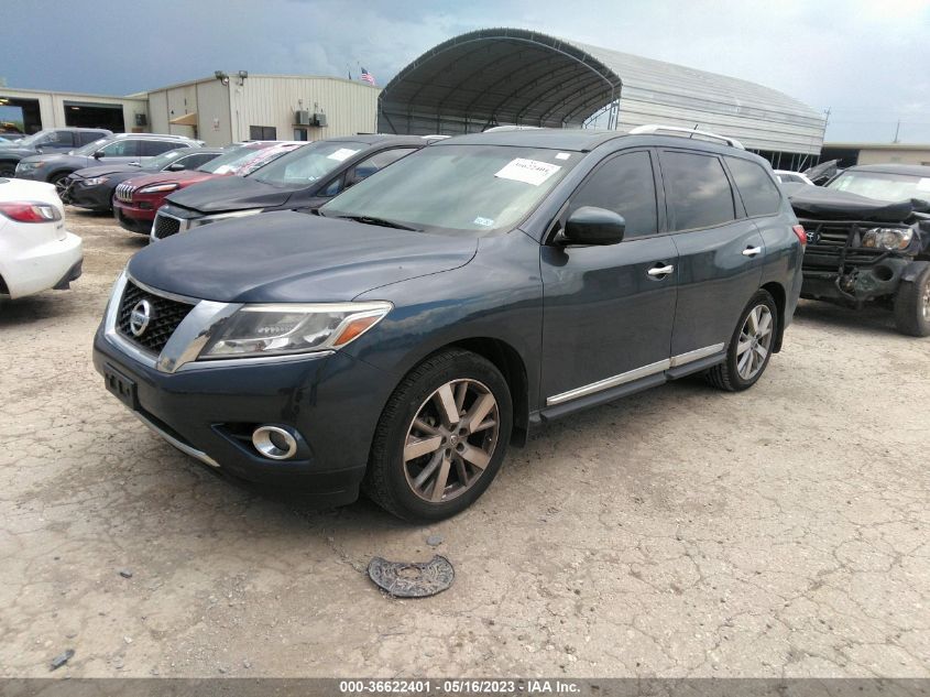 2016 NISSAN PATHFINDER PLATINUM - 5N1AR2MN5GC643072