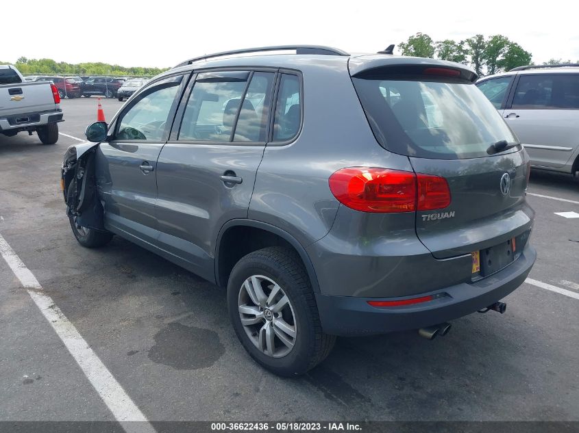 2015 VOLKSWAGEN TIGUAN S - WVGBV7AX1FW595280