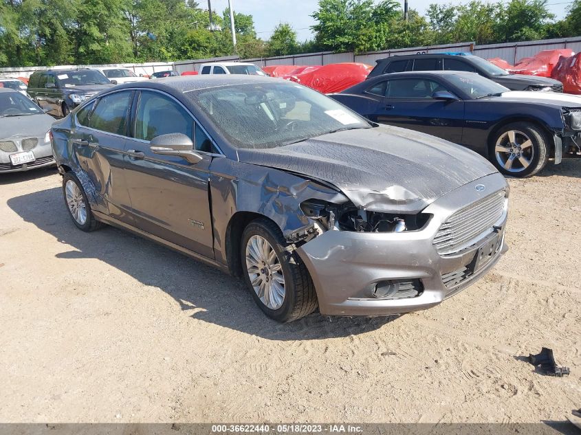 2014 FORD FUSION ENERGI SE LUXURY - 3FA6P0PU9ER207448