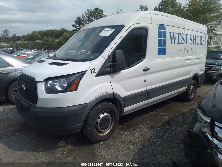VIN 1FTYR2CM7KKB23644 2019 FORD TRANSIT VAN