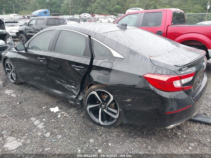 2022 HONDA ACCORD SEDAN SPORT - 1HGCV1F31NA064816