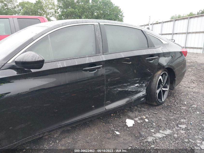 2022 HONDA ACCORD SEDAN SPORT - 1HGCV1F31NA064816