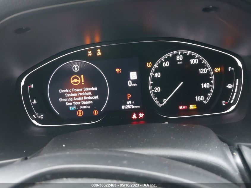 2022 HONDA ACCORD SEDAN SPORT - 1HGCV1F31NA064816