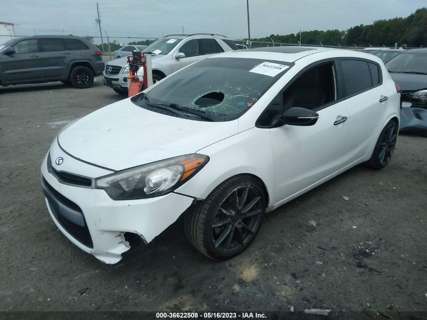 2015 KIA FORTE 5-DOOR SX - KNAFZ5A38F5305776