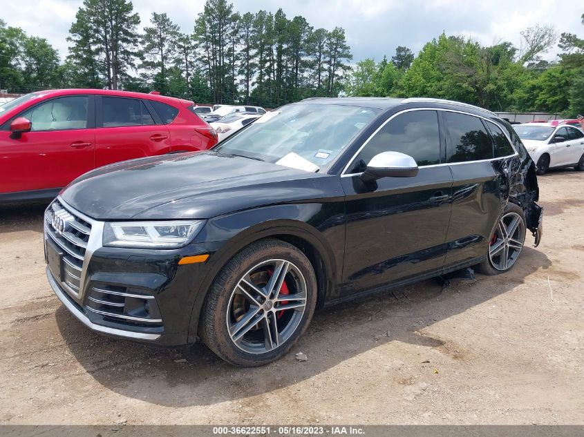 2019 AUDI SQ5 PRESTIGE WA1C4AFY7K2001815