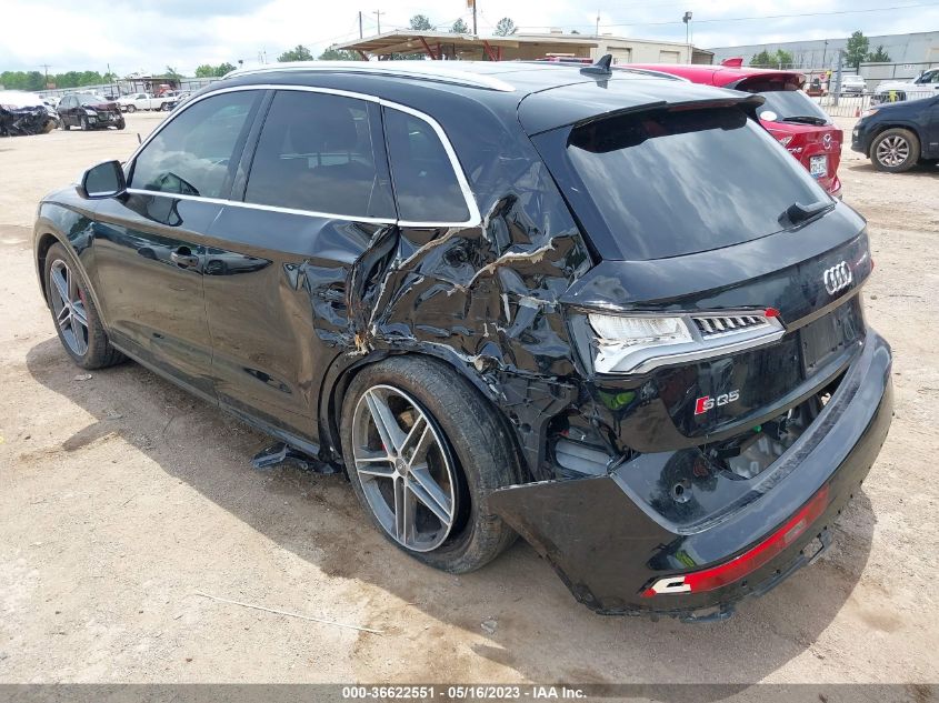 2019 AUDI SQ5 PRESTIGE WA1C4AFY7K2001815