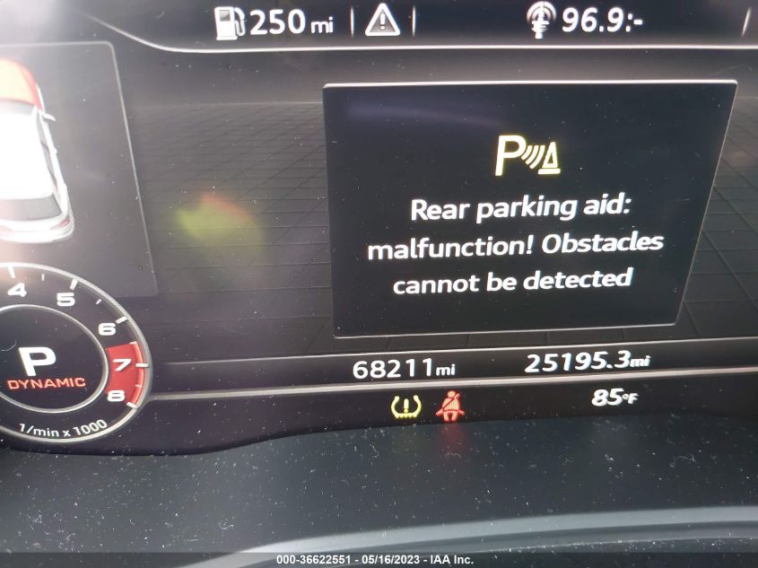 2019 AUDI SQ5 PRESTIGE WA1C4AFY7K2001815