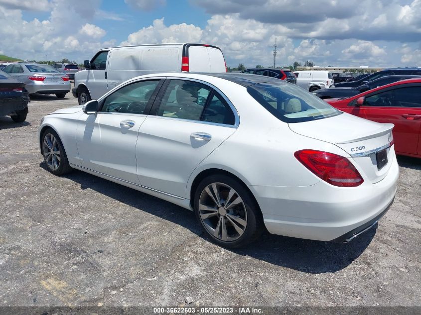2015 MERCEDES-BENZ C-CLASS C 300 - 55SWF4JB9FU067530