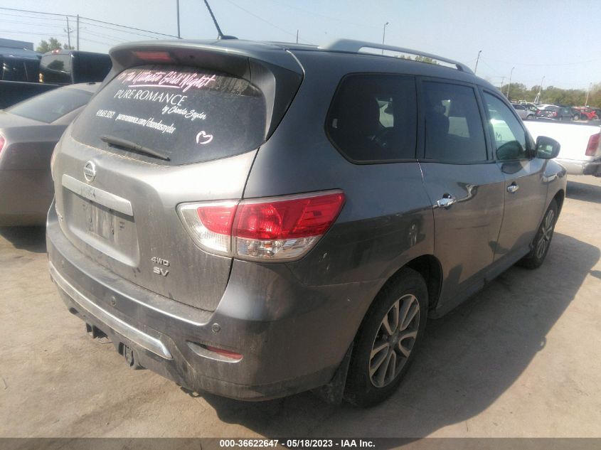 2016 NISSAN PATHFINDER SV - 5N1AR2MM6GC658977