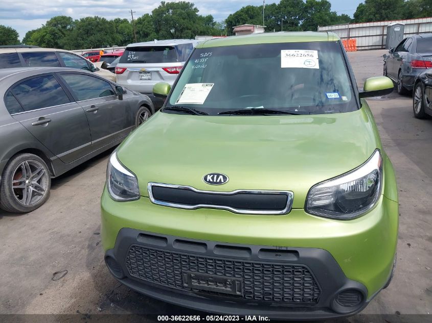 2016 KIA SOUL BASE - KNDJN2A25G7832419