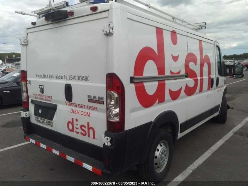 2021 RAM PROMASTER CARGO VAN - 3C6LRVAG6ME552747