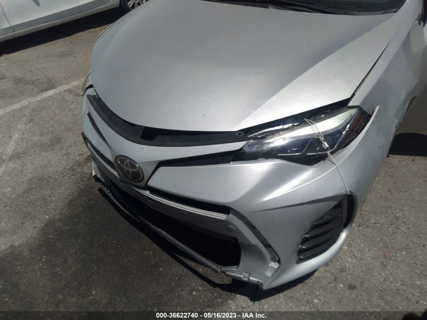2019 TOYOTA COROLLA L/LE/SE/XLE/XSE - 2T1BURHE8KC135351