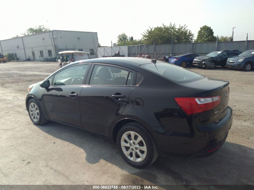 2014 KIA RIO LX - KNADM4A36E6409790