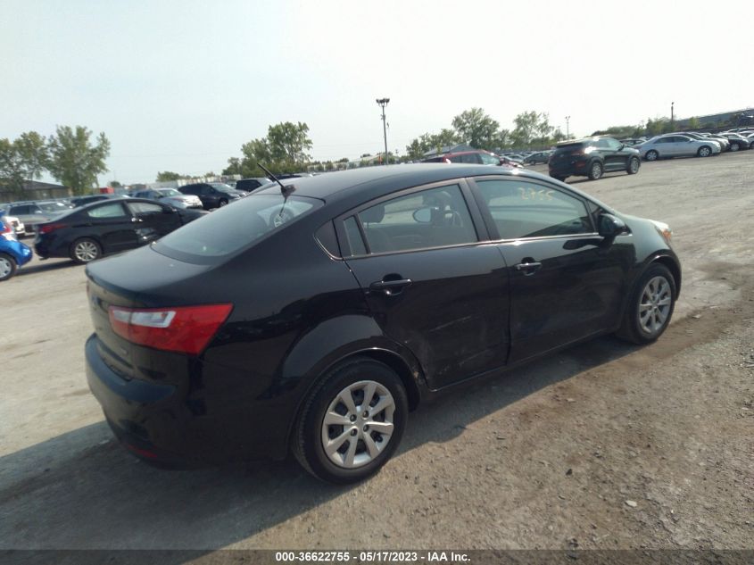 2014 KIA RIO LX - KNADM4A36E6409790