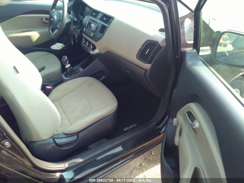 2014 KIA RIO LX - KNADM4A36E6409790