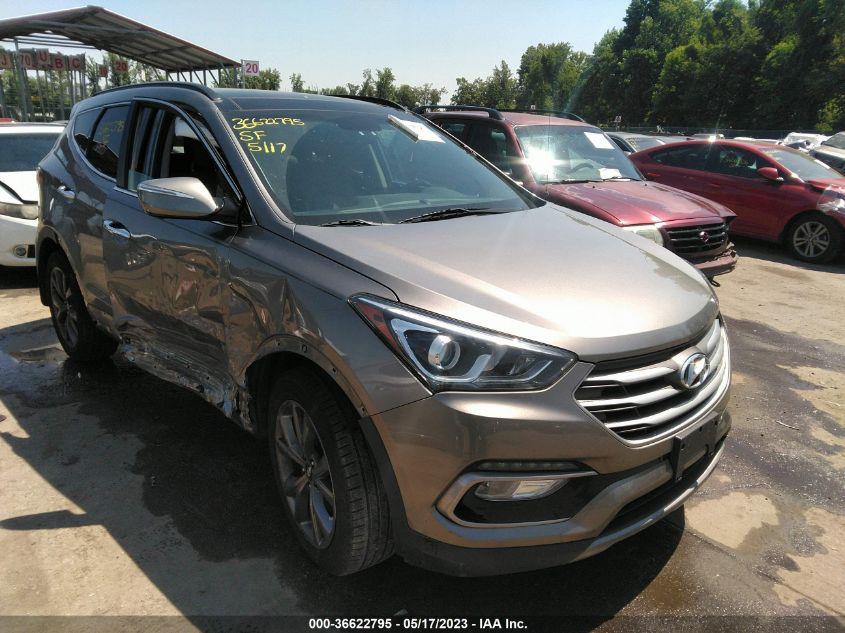 2017 HYUNDAI SANTA FE SPORT 2.0T ULTIMATE - 5XYZW4LA0HG499552