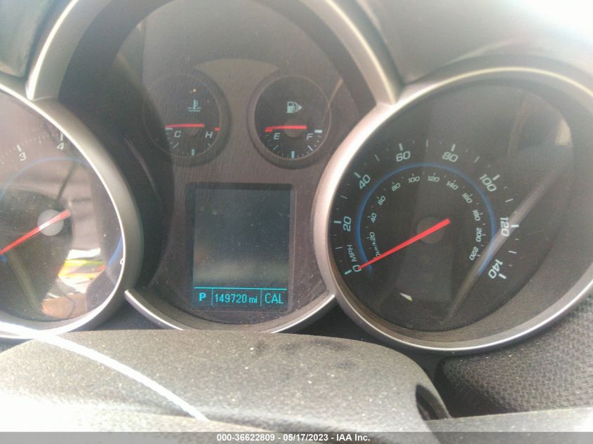 2013 CHEVROLET CRUZE 1LT - 1G1PC5SBXD7328565